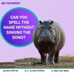 Can you spell the name without singing the song?